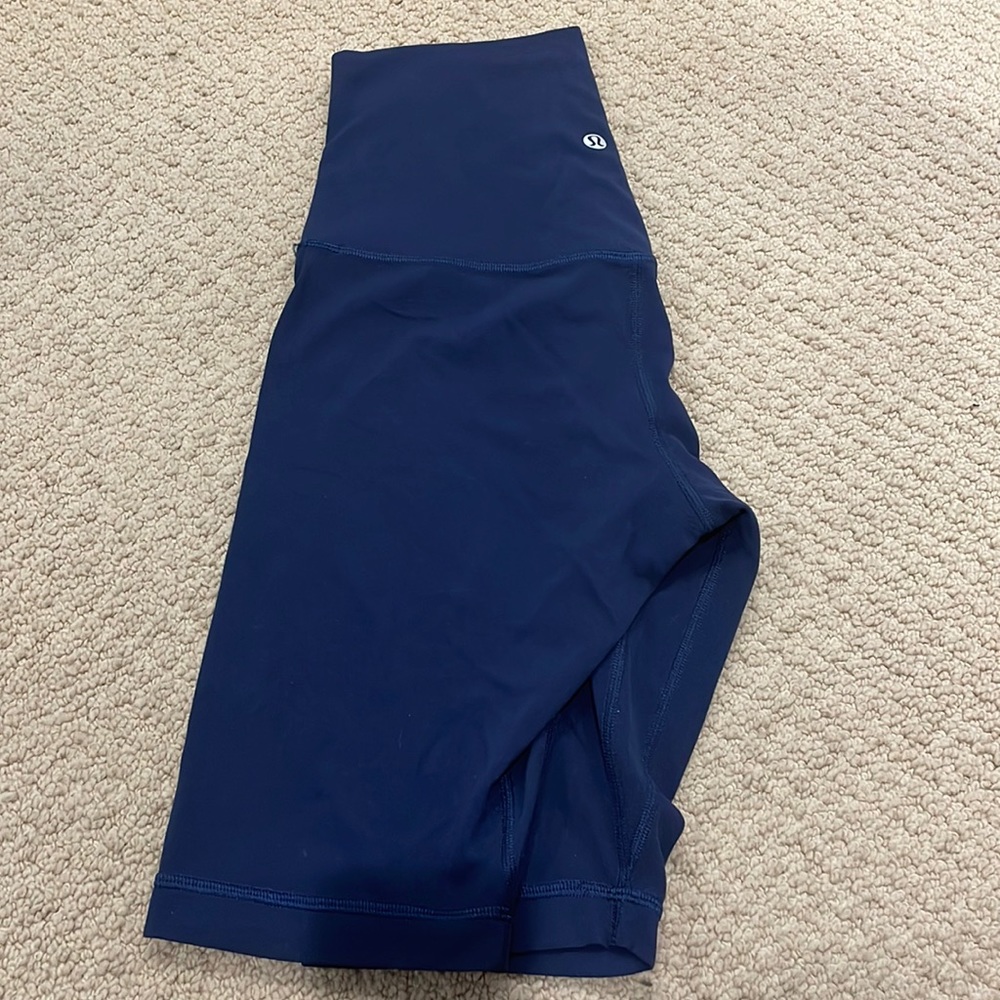 lululemon align super high rise shorts 10”